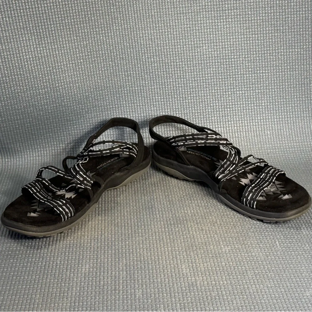 Skechers Women's Reggae Slim Stretch‎ Appeal Slingback Sandals Size 10